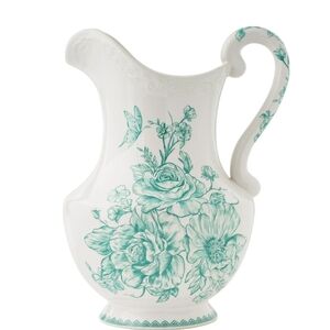❤️ New 2025 The Pioneer Woman Agatha  Green Serveware 2 Quart Pitcher